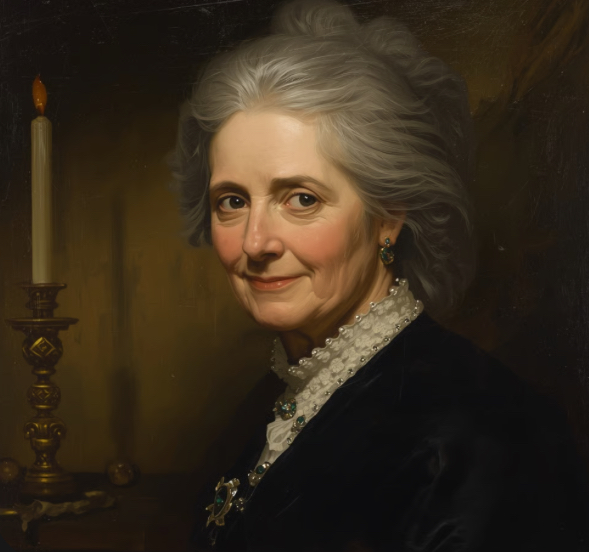 Lady Ashcroft, Head Librarian at Library Inn — Lava Hot Springs Idaho